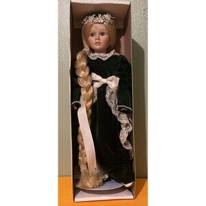 Duck House Rapunzel Collectible Porcelain Limited Edition 16" Inch Doll